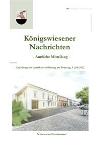 Königswiesener Nachrichten 01/2022