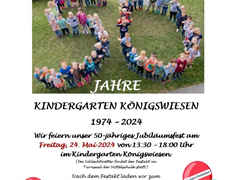 Kindergarten-Jubiläumsfest